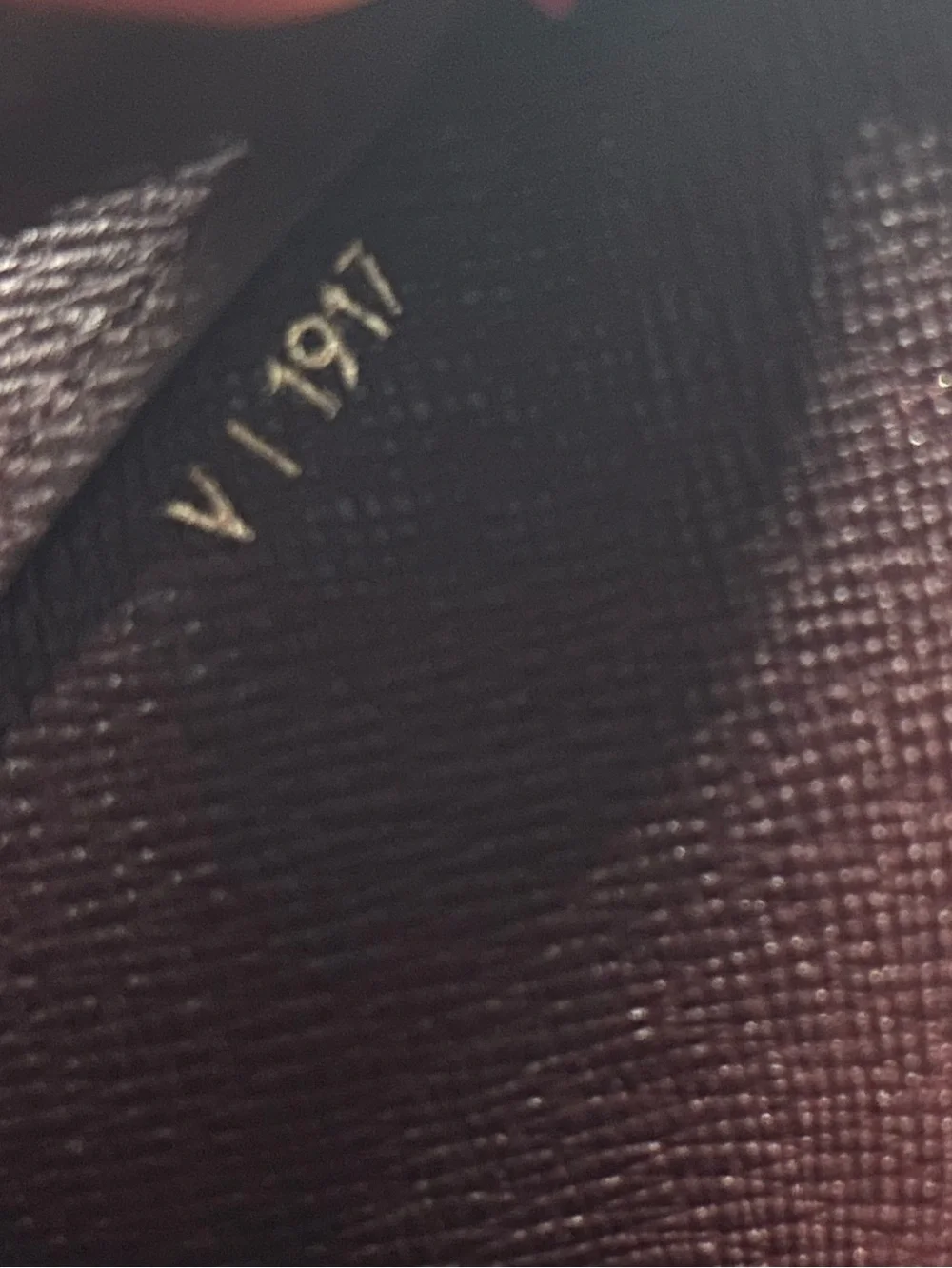 Louis Vuitton Men's Zip-Around Wristlet Wallet in Dark Brown with Gold Hardware